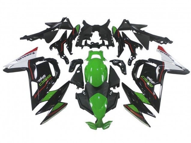 2020-2025 Kawasaki Ninja 650 EX650 Motorcycle Fairings - Green Black White Red Canada for Sale