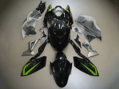 2018-2024 Kawasaki Z400 Motorcycle Fairings - Glossy Black Green Silver Canada for Sale