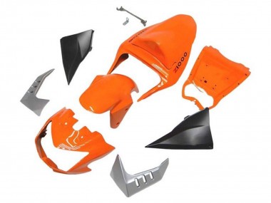 2003-2006 Kawasaki Z1000 Motorcycle Fairings - Orange Matte Black Canada for Sale
