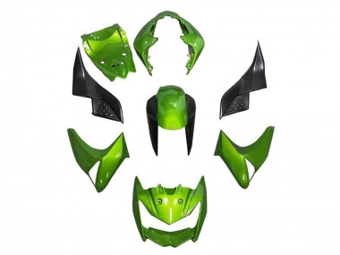 2007-2009 Kawasaki Z1000 Motorcycle Fairings - Green Black Canada for Sale