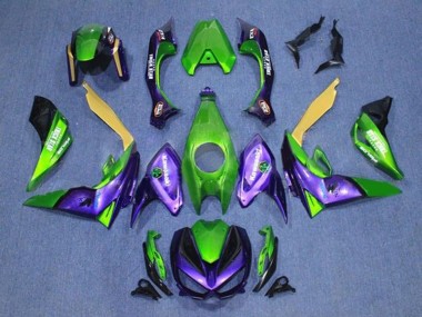 2014-2019 Kawasaki Z1000 Motorcycle Fairings - Green Yellow Purple Black Canada for Sale