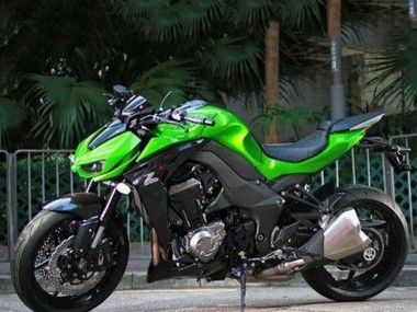 2014-2019 Kawasaki Z1000 Motorcycle Fairings - Green Canada for Sale