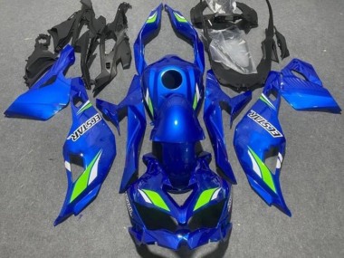 2019-2025 Kawasaki ZX25R ZX-25R Motorcycle Fairings - Blue Green Ecstar Canada for Sale