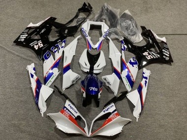 2009-2014 BMW S1000RR Motorcycle Fairing - White Red Blue Glossy Black Tyco Canada for Sale