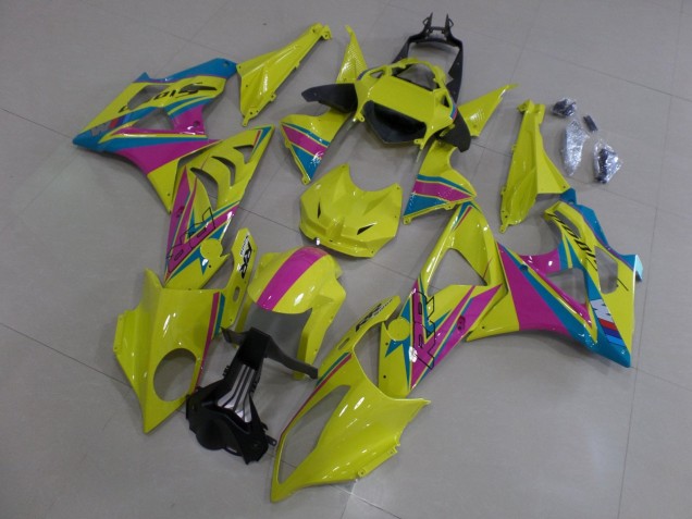 2009-2014 BMW S1000RR Motorcycle Fairings - Yellow Pink Blue Canada for Sale