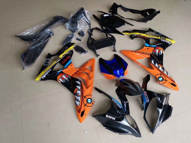 2009-2014 BMW S1000RR Motorcycle Fairings - Yellow Blue Orange Black Shark Canada for Sale