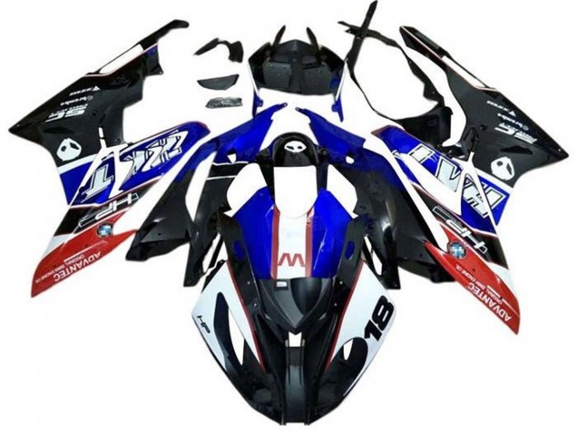 2015-2016 BMW S1000RR Motorcycle Fairings - White Red Blue Black Canada for Sale