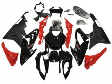 2015-2016 BMW S1000RR Motorcycle Fairings - Glossy Black Matte Black Red Canada for Sale