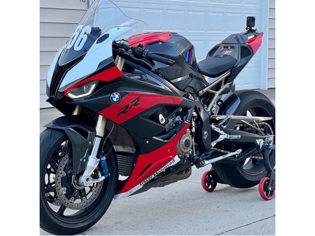 2019-2022 BMW S1000RR Motorcycle Fairings - Red Black White Canada for Sale