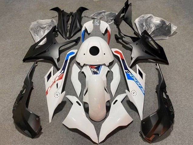 2019-2022 BMW S1000RR Motorcycle Fairings - Glossy White Matte Black Blue Canada for Sale