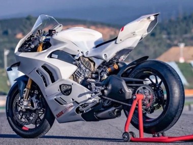 2022-2024 Ducati Panigale V4 V4S Motorcycle Fairings - White Canada for Sale