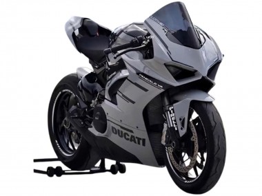 2018-2019 Ducati Panigale V4 V4S Motorcycle Fairings - Grey Black Canada for Sale
