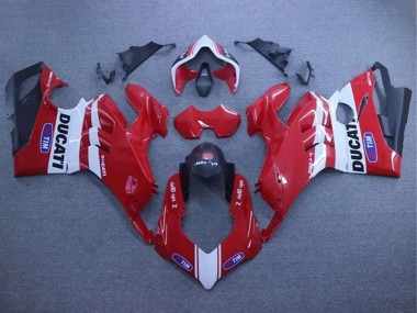 2020-2021 Ducati Panigale V4 V4S Motorcycle Fairings - White Red Matte Black Tim Canada for Sale