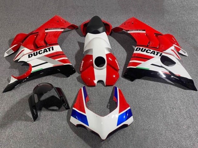 2020-2021 Ducati Panigale V4 V4S Motorcycle Fairings - White Red Blue Glossy Black Canada for Sale