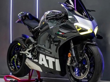 2020-2021 Ducati Panigale V4 V4S Motorcycle Fairings - Grey White Yellow Black Canada for Sale