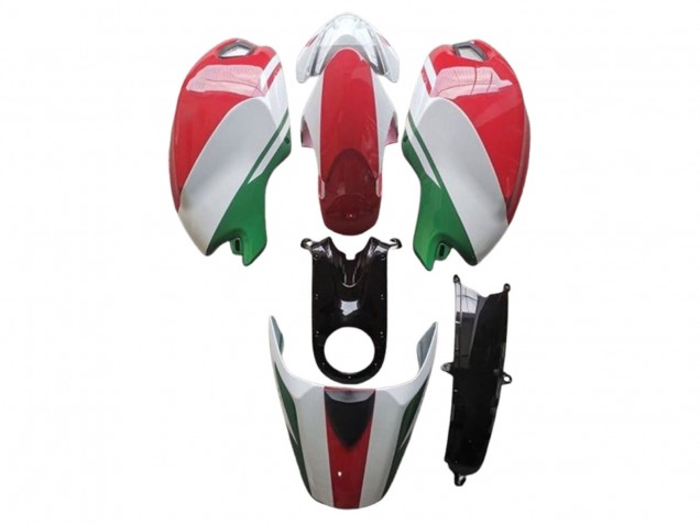 2008-2012 Ducati Monster 696 796 1100 1100S Motorcycle Fairings - White Red Green Canada for Sale