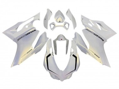 2011-2014 Ducati Panigale 1199 Motorcycle Fairings - Pearl White Corse Canada for Sale