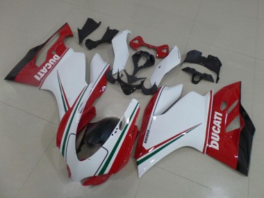 2011-2014 Ducati Panigale 899 Motorcycle Fairings - White Red Green Glossy Black Canada for Sale