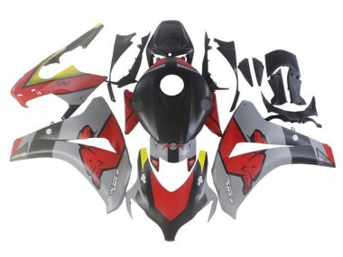 2008-2011 Honda CBR1000RR Motorcycle Fairings - Nardo Grey Black Red Bull Canada for Sale