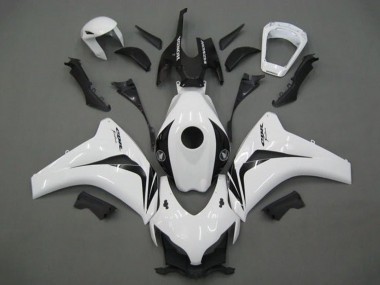 2008-2011 Honda CBR1000RR Motorcycle Fairing - White Glossy Black Canada for Sale
