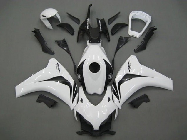 2008-2011 Honda CBR1000RR Motorcycle Fairing - White Glossy Black Canada for Sale