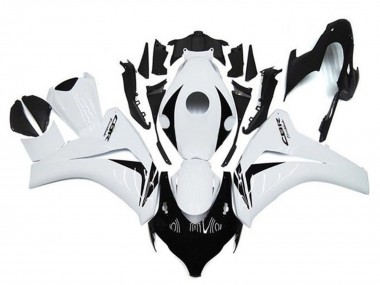 2008-2011 Honda CBR1000RR Motorcycle Fairings - White Glossy Black Canada for Sale