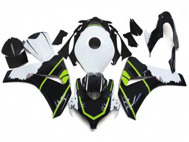 2008-2011 Honda CBR1000RR Motorcycle Fairings - White Green Glossy Black Canada for Sale