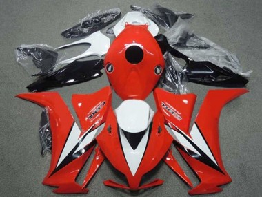 2012-2016 Honda CBR1000RR Motorcycle Fairings - White Red Glossy Black Stripe Canada for Sale