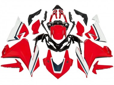 2019-2021 Honda CBR500R Motorcycle Fairings - Red White Black Stripe Canada for Sale