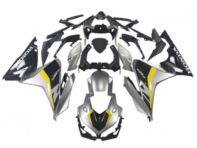 2019-2021 Honda CBR500R Motorcycle Fairing - Silver Glossy Black Yellow Canada for Sale