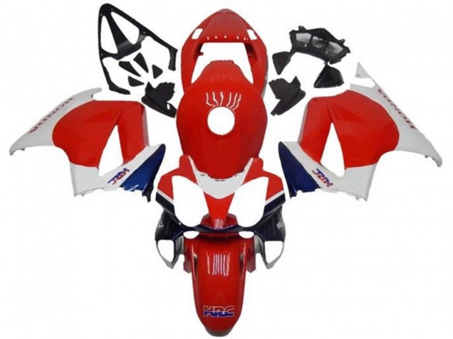 2002-2013 Honda VFR 800 Motorcycle Fairings - White Red Blue HRC Canada for Sale