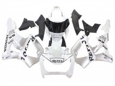 2000-2001 Honda CBR900RR 929 Motorcycle Fairings - White Silver Repsol Canada for Sale