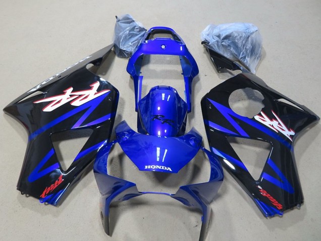 2002-2003 Honda CBR900RR 954 Motorcycle Fairing - Blue Glossy Black Canada for Sale