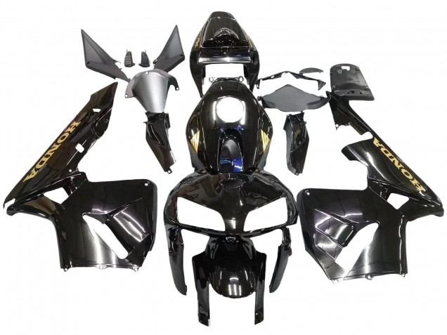2005-2006 Honda CBR600RR Motorcycle Fairings - Black Gold Canada for Sale
