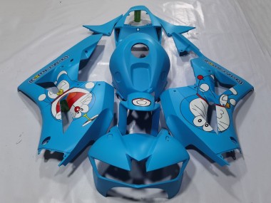 2013-2023 Honda CBR600RR Motorcycle Fairings - Light Blue Doraemon Canada for Sale