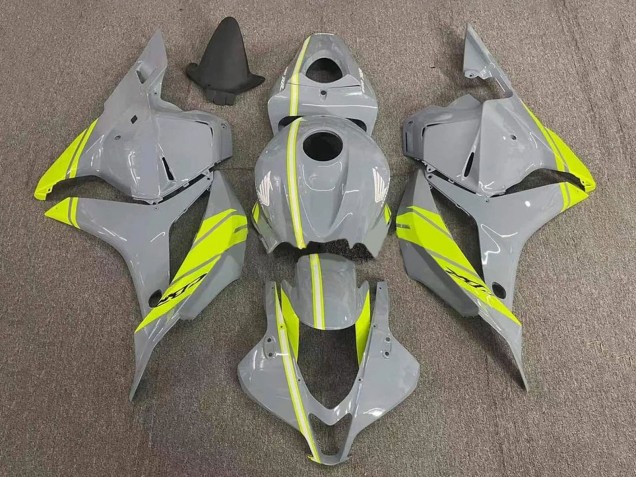 2007-2008 Honda CBR600RR Motorcycle Fairings - Nardo Grey Neon Yellow Canada for Sale