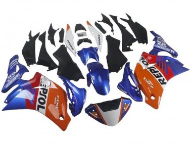 2011-2015 Honda CBR250RR Motorcycle Fairings - Orange White Red Blue Repsol Canada for Sale