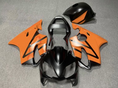 2001-2003 Honda CBR600 F4i Motorcycle Fairings - Orange Matte Black Canada for Sale