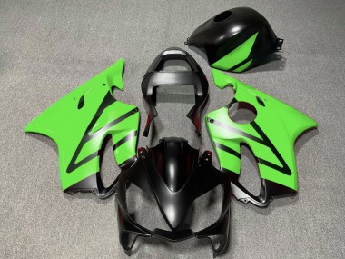 2001-2003 Honda CBR600 F4i Motorcycle Fairings - Green Matte Black Canada for Sale