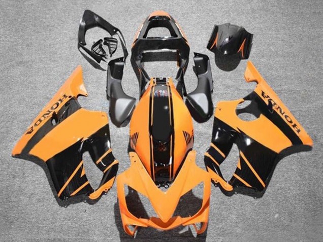 2001-2003 Honda CBR600 F4i Motorcycle Fairings - Orange Glossy Black Stripe Canada for Sale