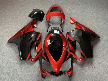 2001-2003 Honda CBR600 F4i Motorcycle Fairings - Red Glossy Black Canada for Sale