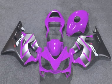 2001-2003 Honda CBR600 F4i Motorcycle Fairings - Silver Light Purple Canada for Sale