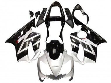 2001-2003 Honda CBR600 F4i Motorcycle Fairings - Silver Glossy Black Canada for Sale