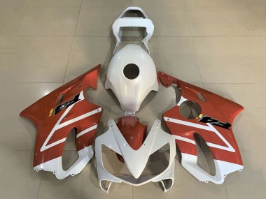 2001-2003 Honda CBR600 F4i Motorcycle Fairings - White Orange Canada for Sale