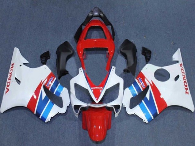 2001-2003 Honda CBR600 F4i Motorcycle Fairings - White Red Blue Canada for Sale