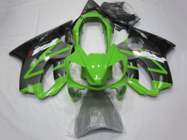 2004-2007 Honda CBR600 F4i Motorcycle Fairings - Green Grey Glossy Black Canada for Sale