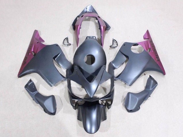 2004-2007 Honda CBR600 F4i Motorcycle Fairings - Matte Grey Light Purple Canada for Sale