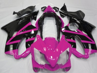 2004-2007 Honda CBR600 F4i Motorcycle Fairing - Pink Glossy Black Canada for Sale