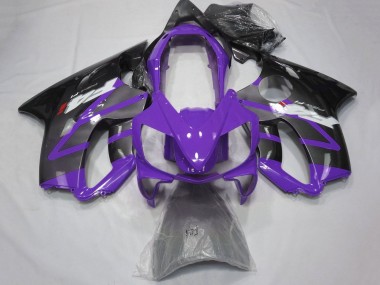2004-2007 Honda CBR600 F4i Motorcycle Fairings - Purple Grey Glossy Black Canada for Sale
