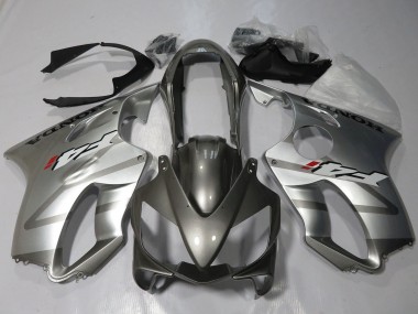 2004-2007 Honda CBR600 F4i Motorcycle Fairings - Silver Grey Canada for Sale